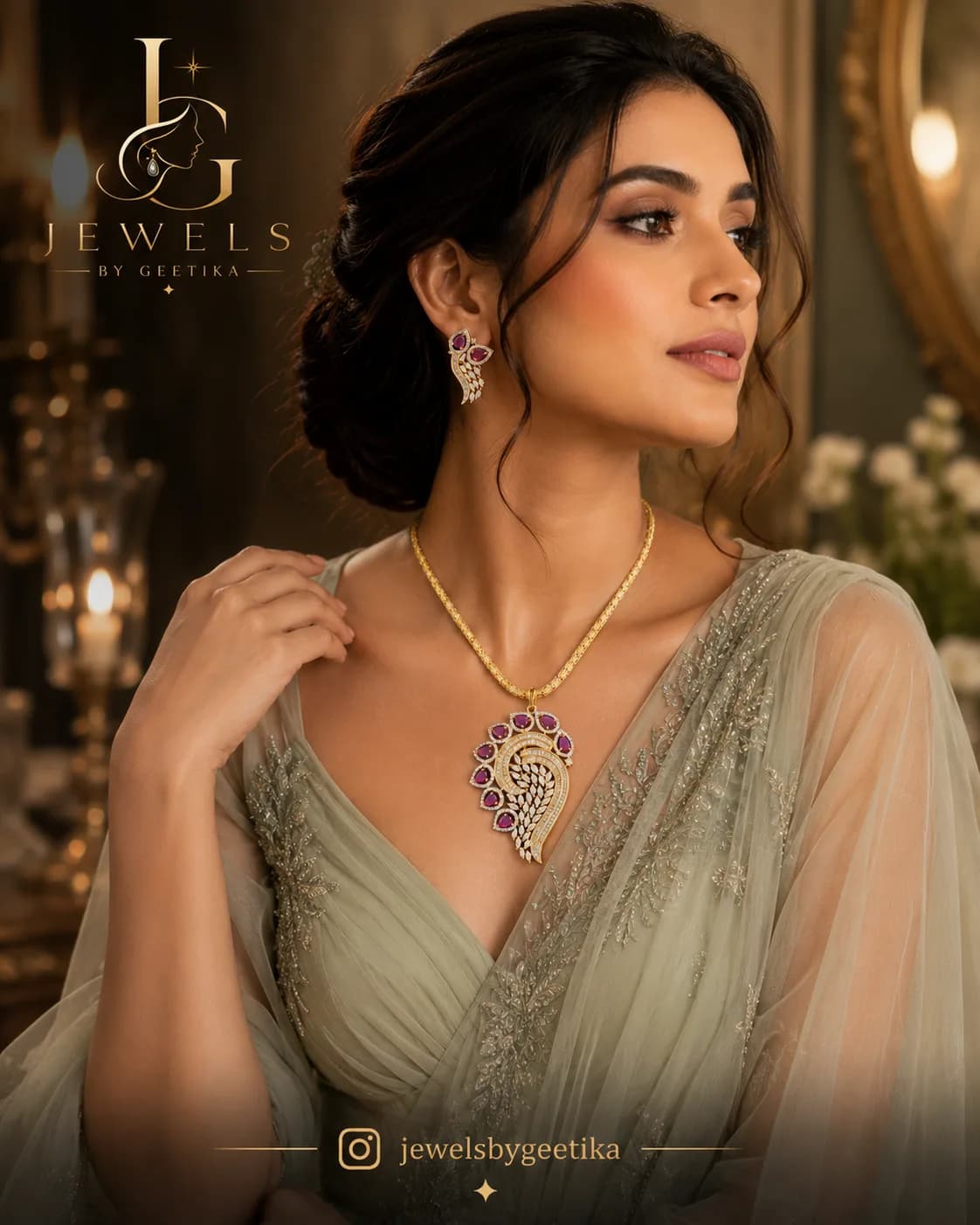Adaa Necklace Set view 2