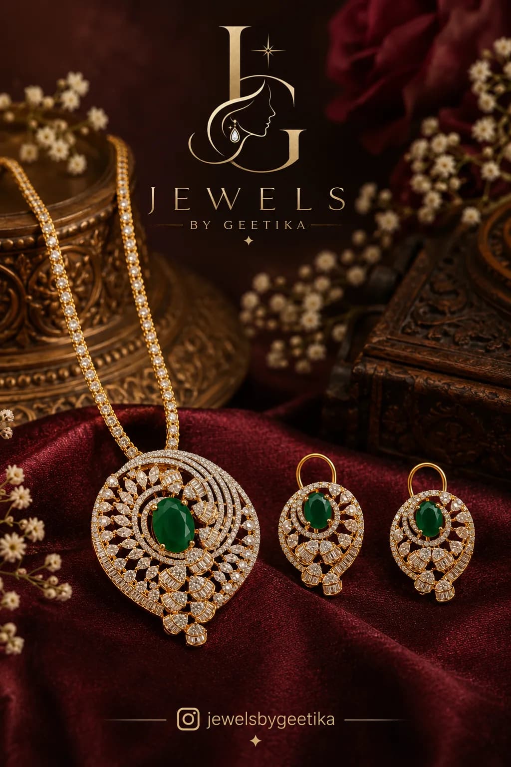 Chandni Necklace Set view 4