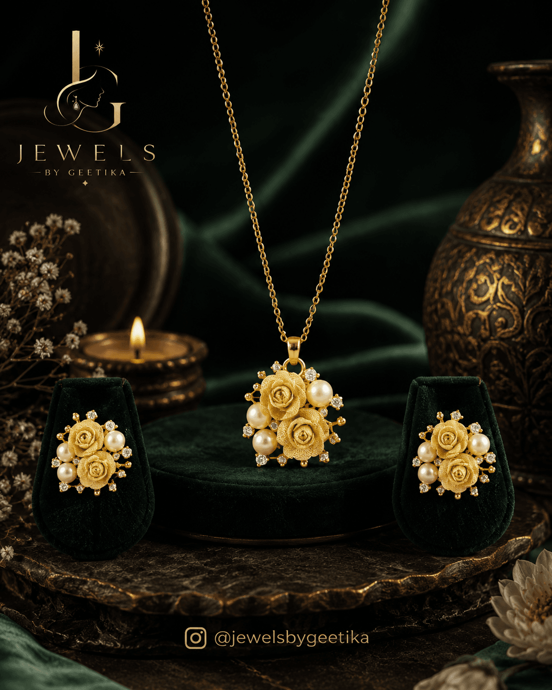 Dove Necklace Set