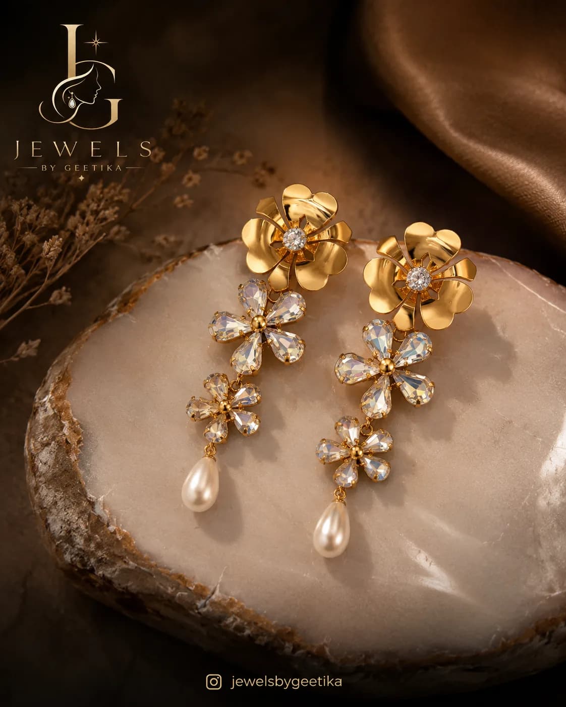 Grace Earrings view 3