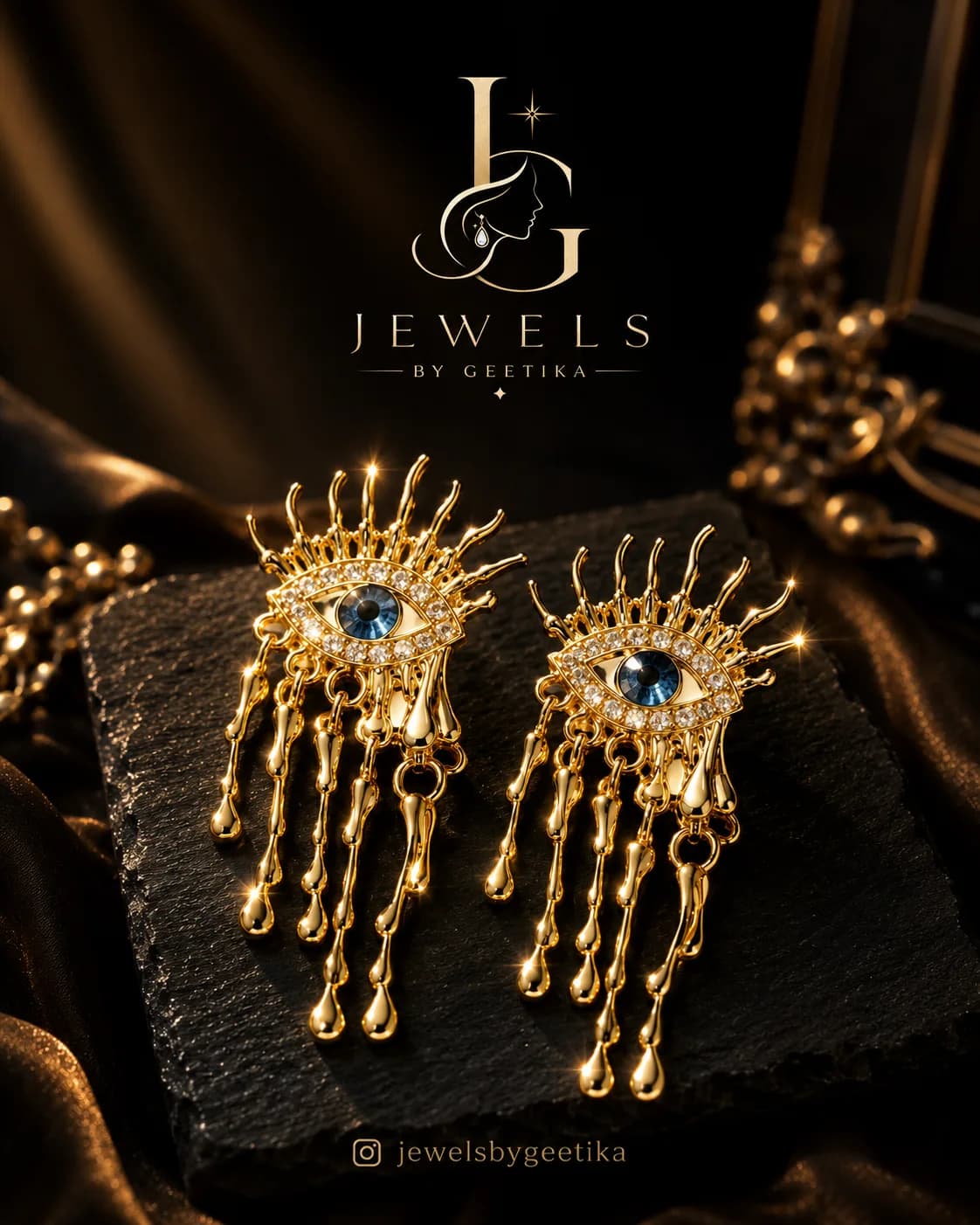 Iris Earrings