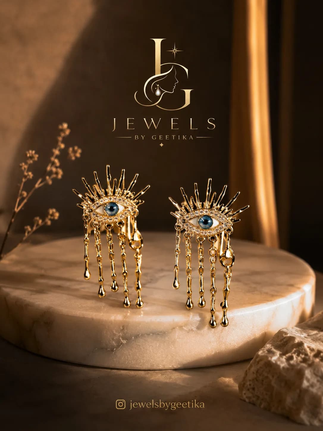 Iris Earrings view 4