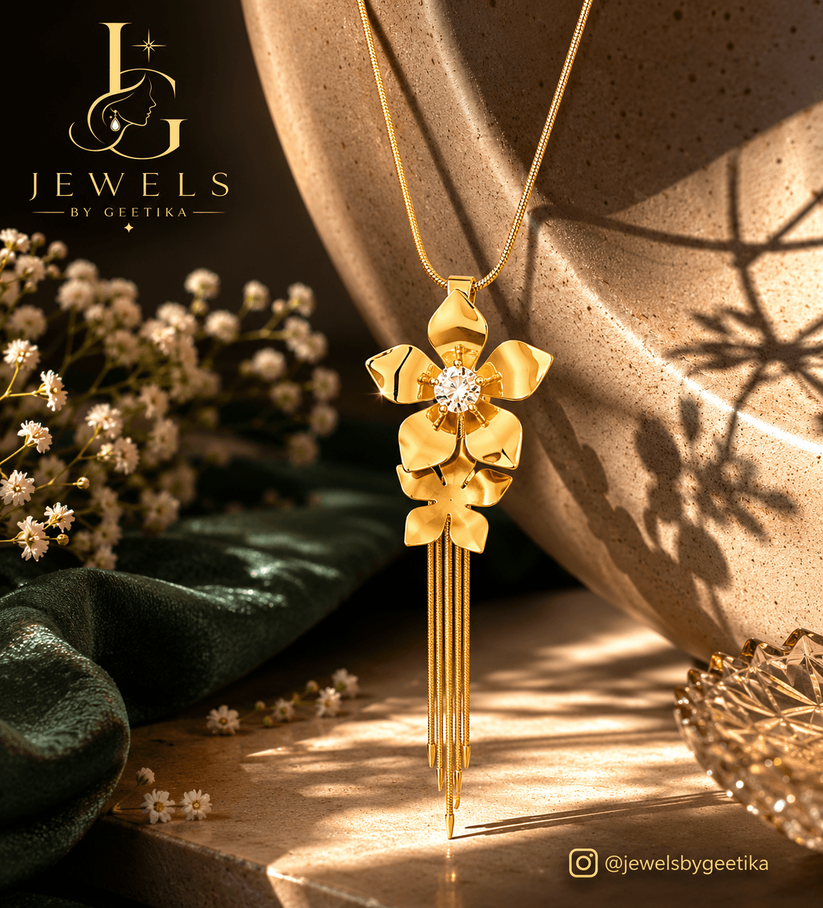 Lily Necklace view 3
