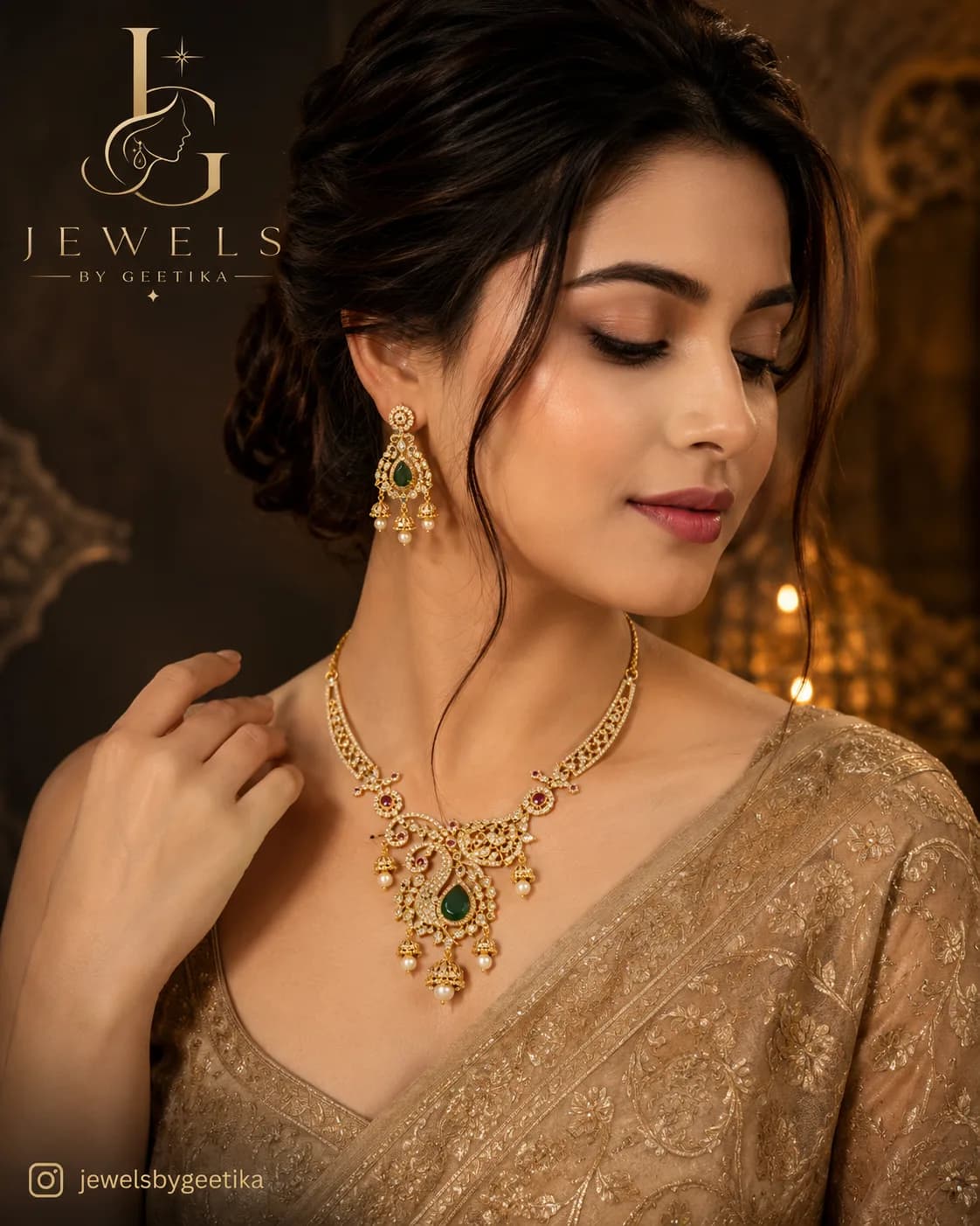 Rajsi Necklace Set view 2