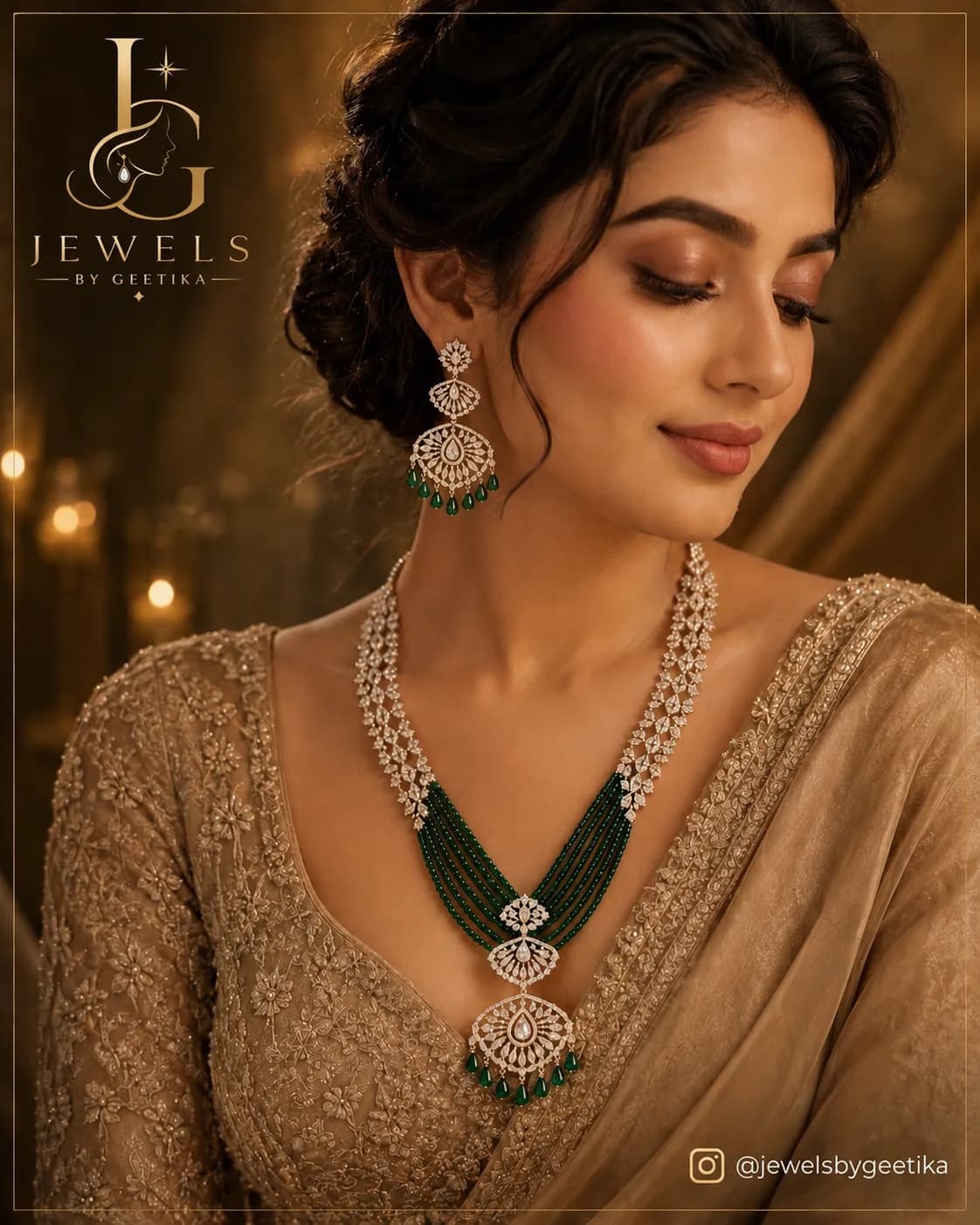 Ruhani Necklace Set view 4
