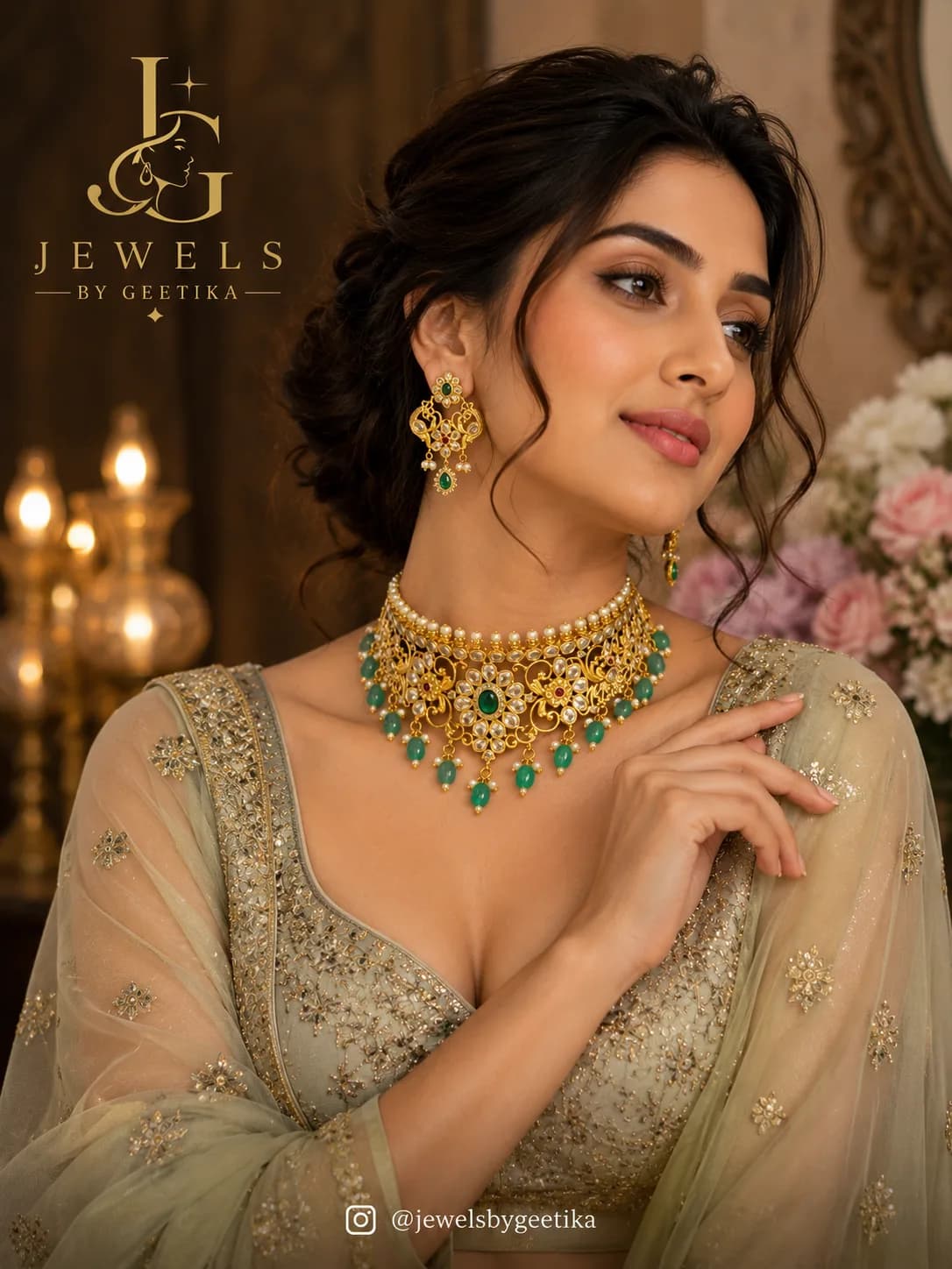 Saanjh Choker Set view 2