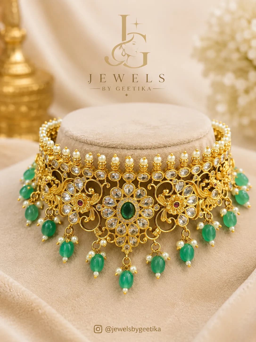 Saanjh Choker Set view 4