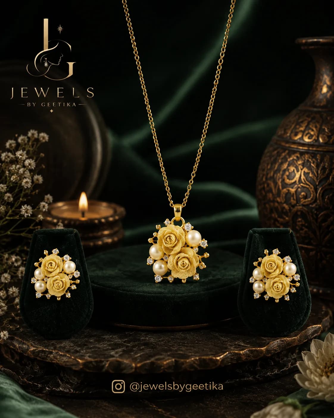 Dove Necklace Set
